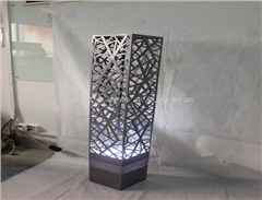 四方柱形亞克力鏤空燈箱 四方柱形亞克力鏤空燈箱