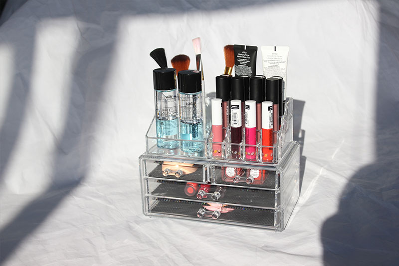 亞克力化妝品展示架|制品|工廠|廠家|加工定制-森濤亞克力