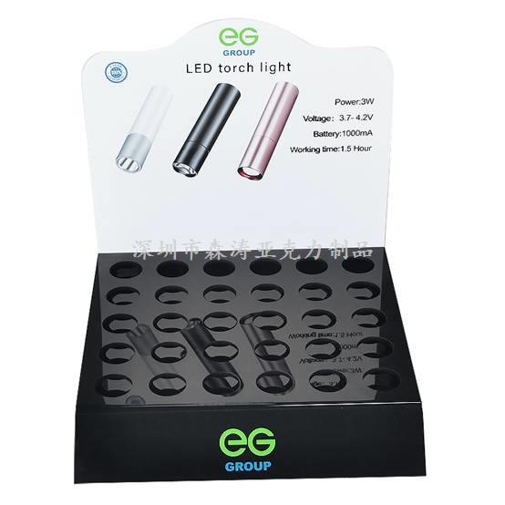 一款簡易的拆裝式桌面電子煙展示架