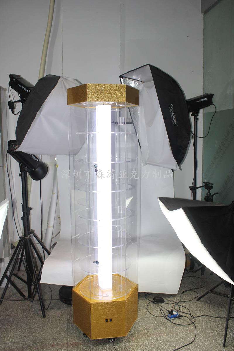 亞克力眼鏡展示柜廠家|工廠加工定制-深圳森濤亞克力制品