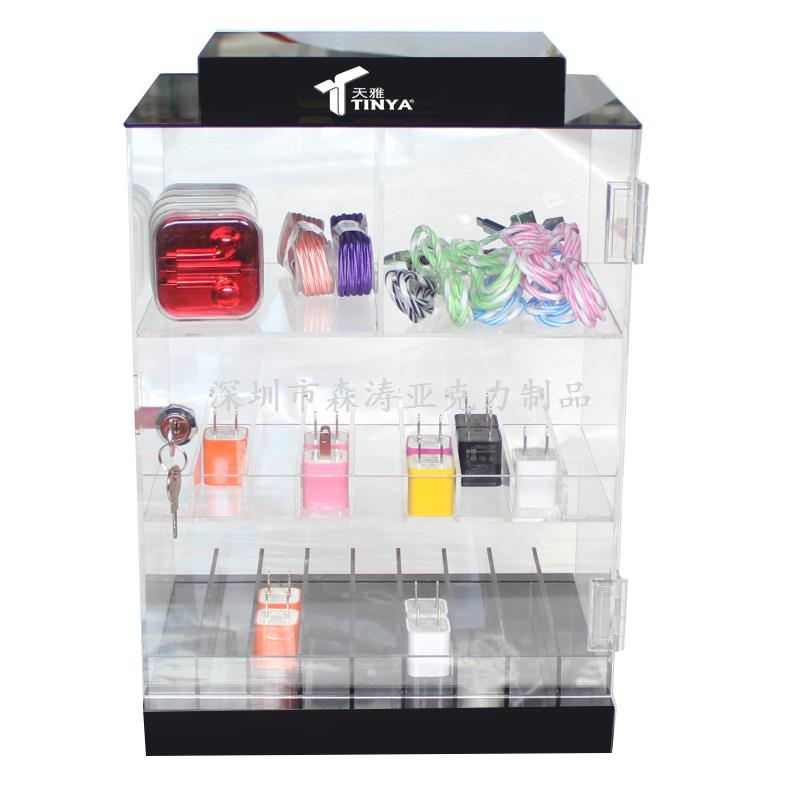 亞克力化妝品分層展示架