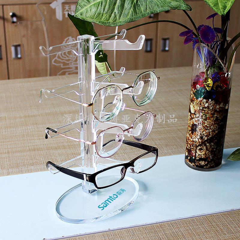 亞克力眼鏡展示架單排 亞克力展示架深圳