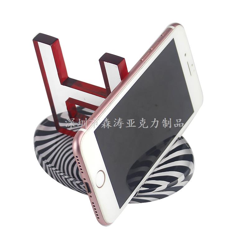 亞克力手機(jī)單架展示架廠家加工|定制價格-森濤亞克力制品