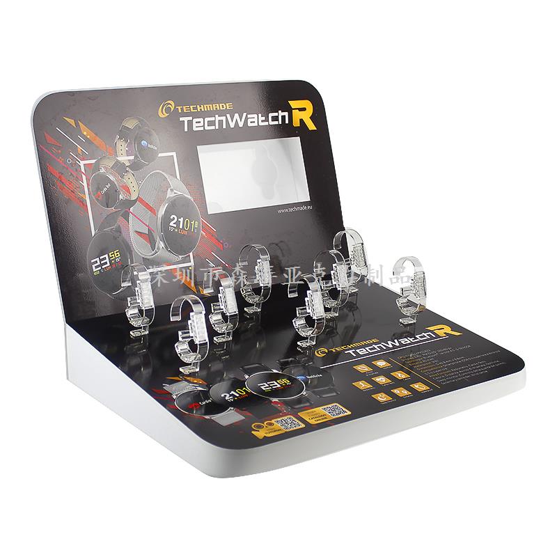 高檔手表亞克力展示架廠家加工|定制價格-森濤亞克力制品