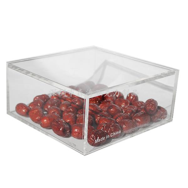 亞克力干果展示盒廠家加工|定制價格-森濤亞克力制品