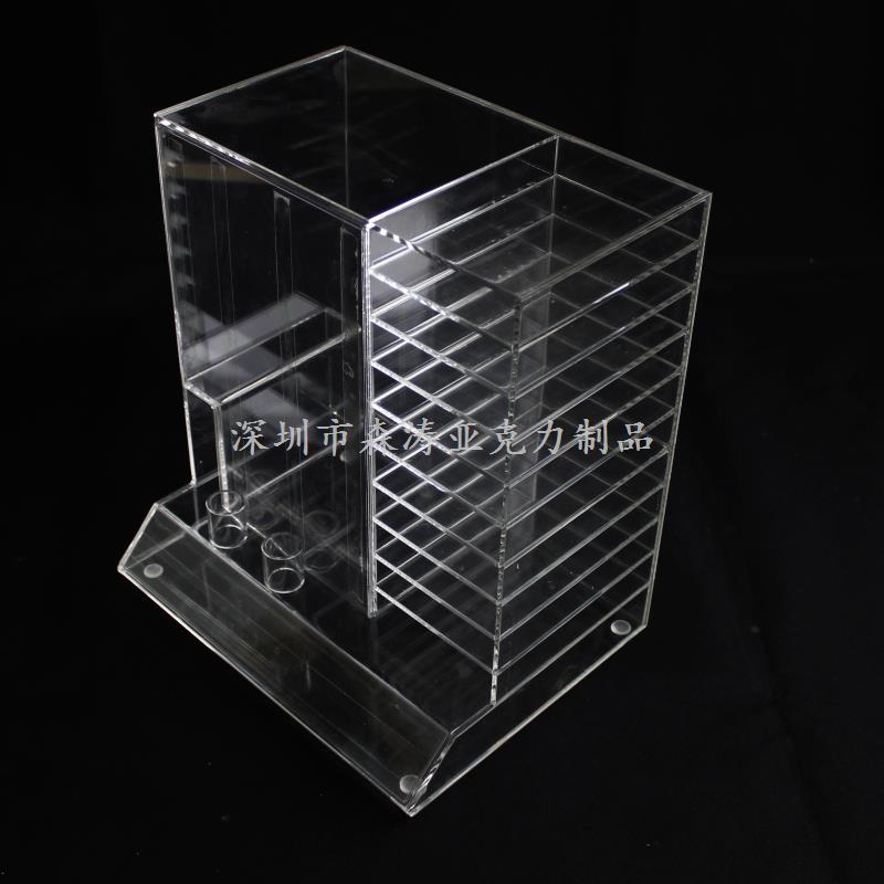 寧德亞克力展示架 亞克力唇膏展示架