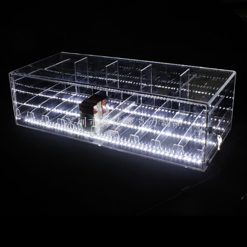 南京亞克力展示架|收納盒廠家加工定制-深圳森濤亞克力制品