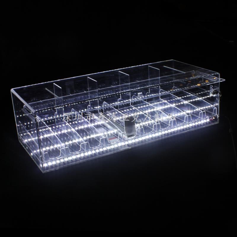 南京亞克力展示架|收納盒廠家加工定制 亞克力化妝品展示架定制
