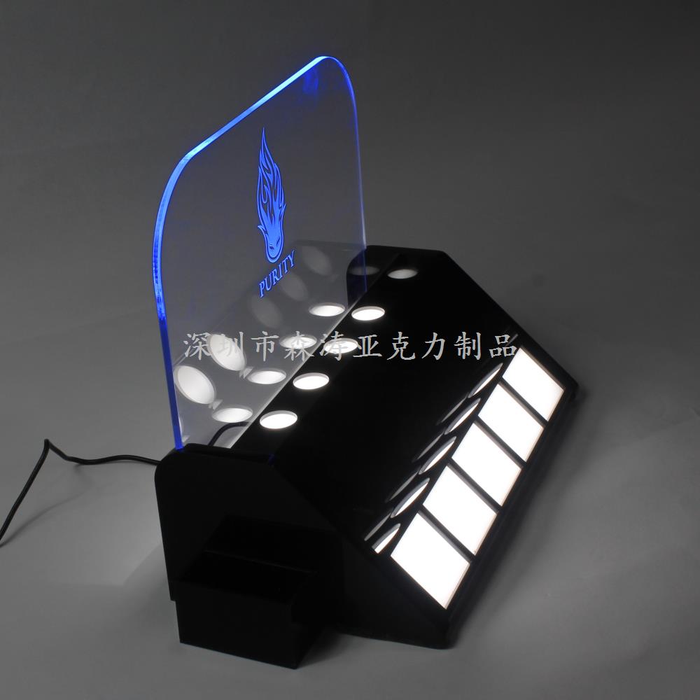 定做亞克力酒架展示架