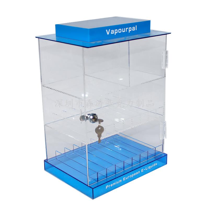 南通亞克力展示架|收納盒廠家加工定制 亞克力飲料展示架定制