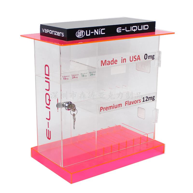 連云港亞克力展示架|收納盒廠家加工定制-深圳森濤亞克力制品