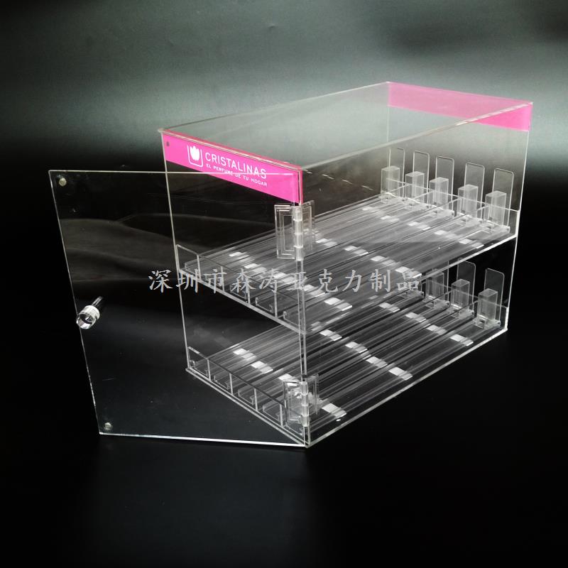 鹽城亞克力展示架|收納盒廠家加工定制 定做亞克力展架