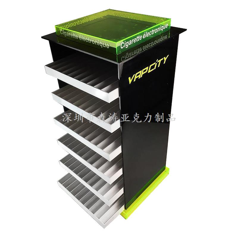 太倉亞克力展示架|收納盒廠家加工定制-深圳森濤亞克力制品