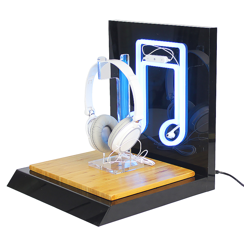 適用于各種耳機的耳機展示架