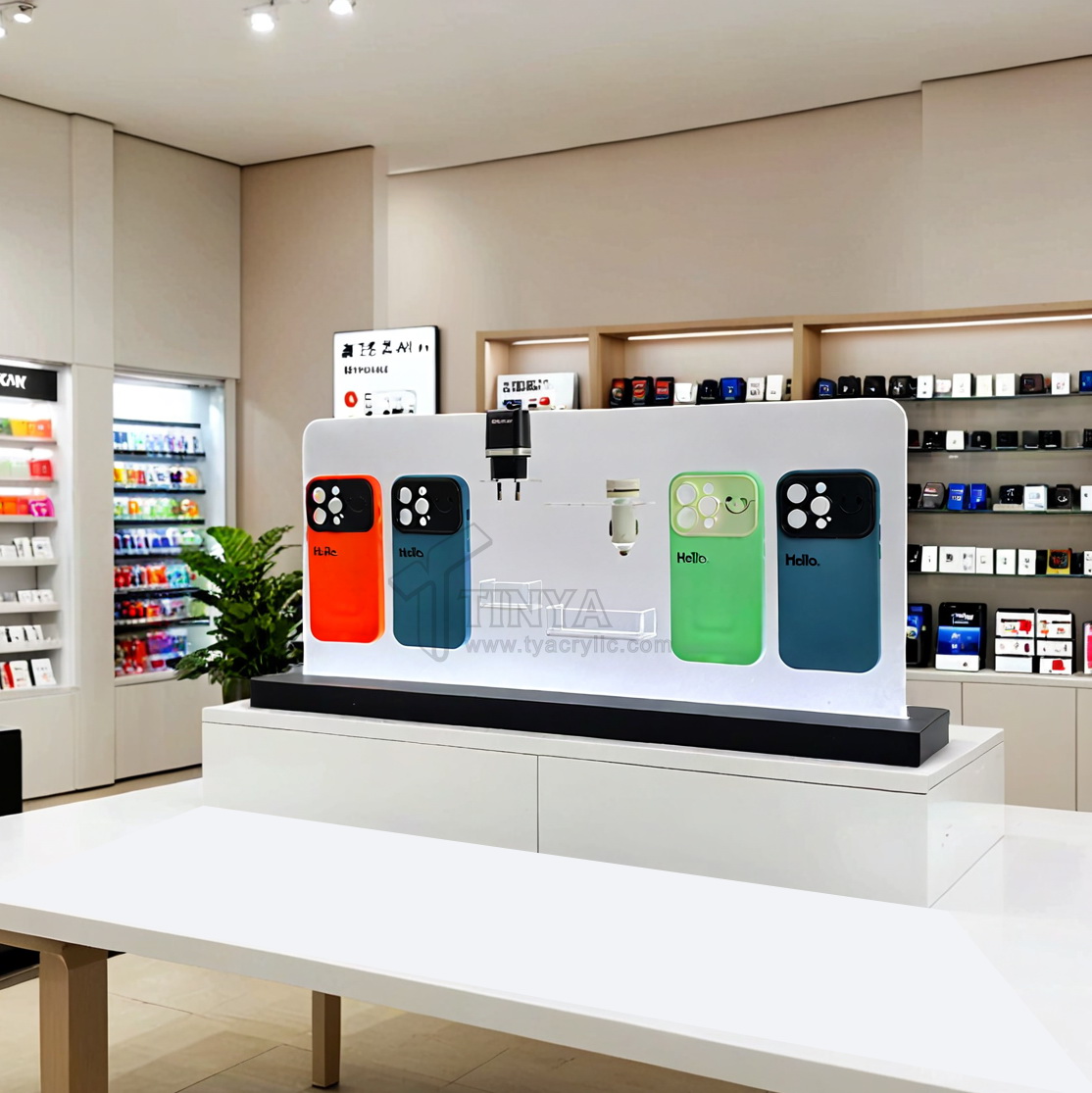 亞克力手機殼展示架：時尚與實用的完美結合