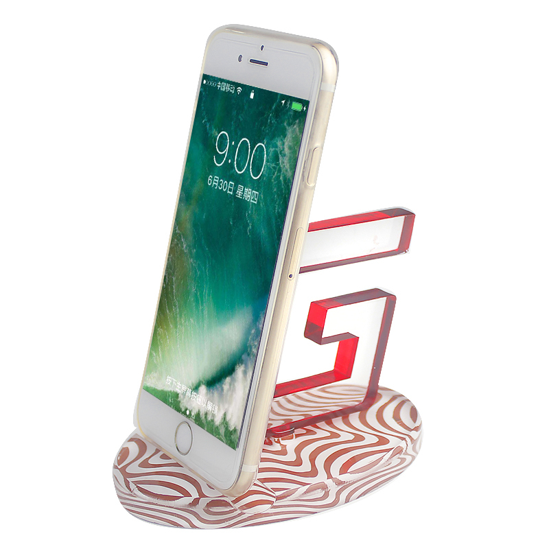 蛋形亞克力手機(jī)展架