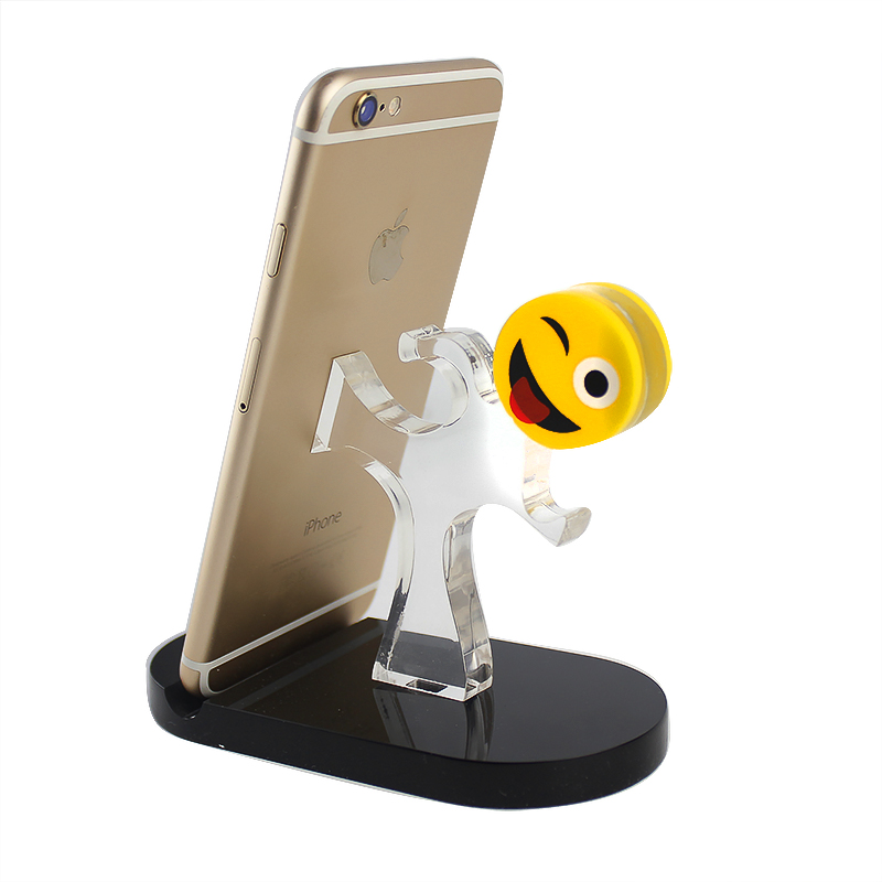 亞克力手機展示架家好 