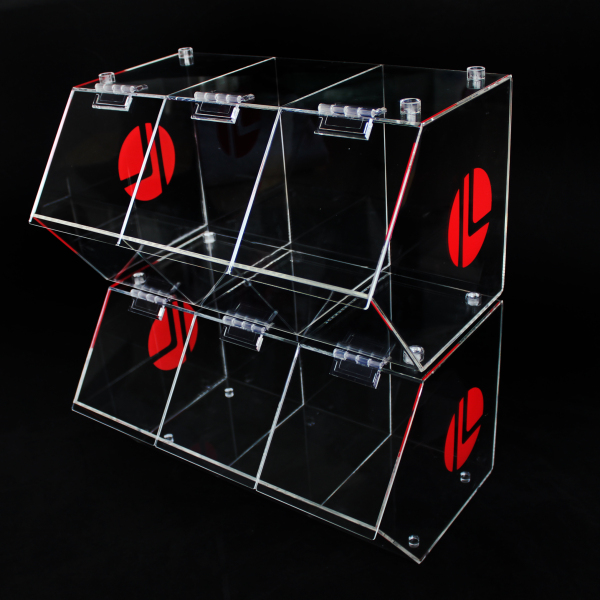 亞克力食品展示架訂做 