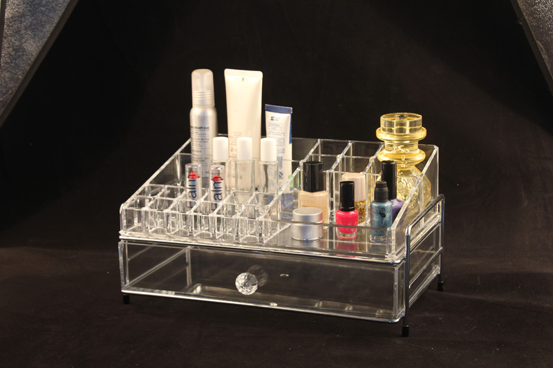 單層亞克力化妝品收納盒