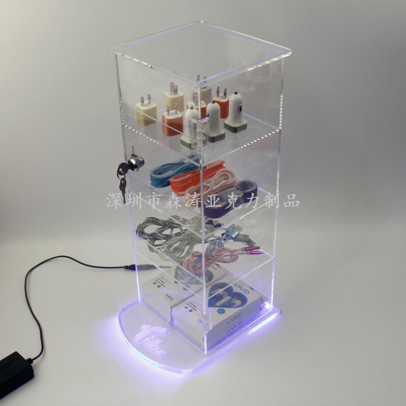 帶燈電子配件展柜