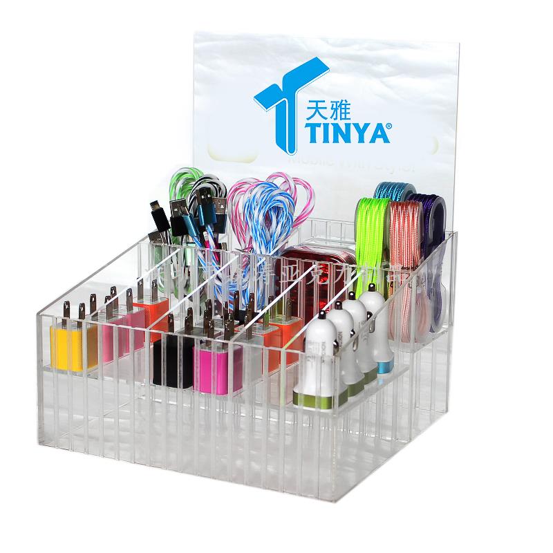 單層手機(jī)配件展示架