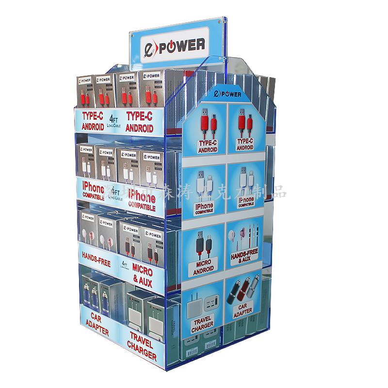 POWER配件亞克力展柜