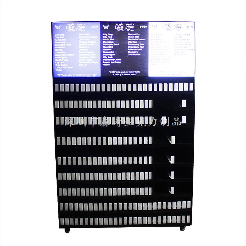 帶助推器產(chǎn)品亞克力展示架