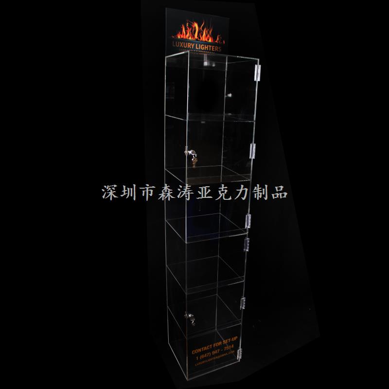 雙門六層亞克力展示柜